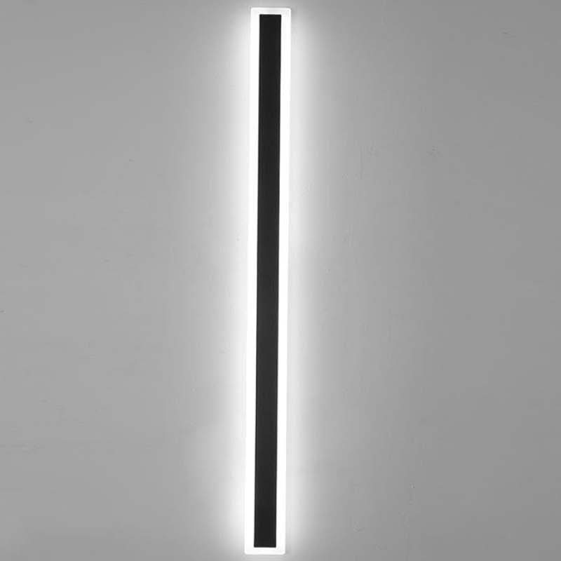 Elegancka nowoczesna lampa ścienna na zewnątrz do ogrodu i balkonu