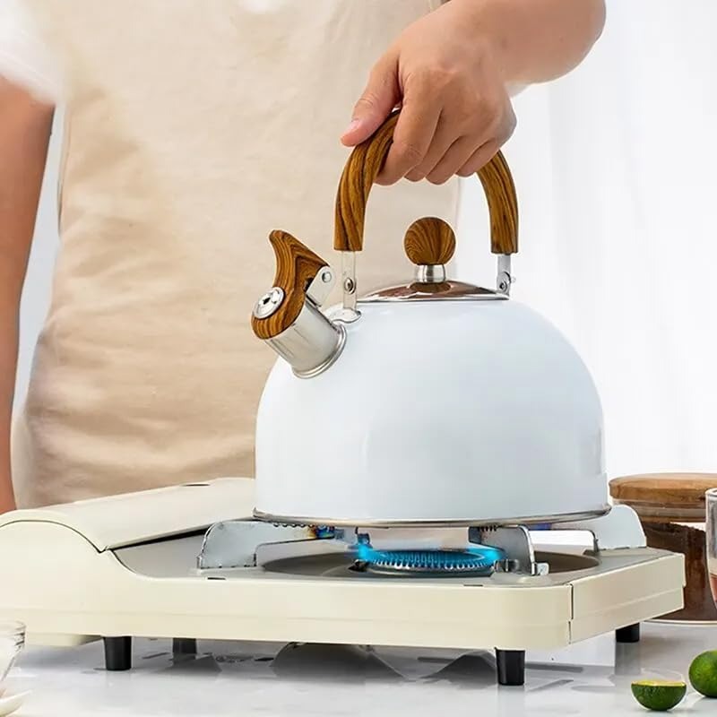 Regulowany Czajnik ze Stali Nierdzewnej z Gwizdkiem - 2.5L/3L