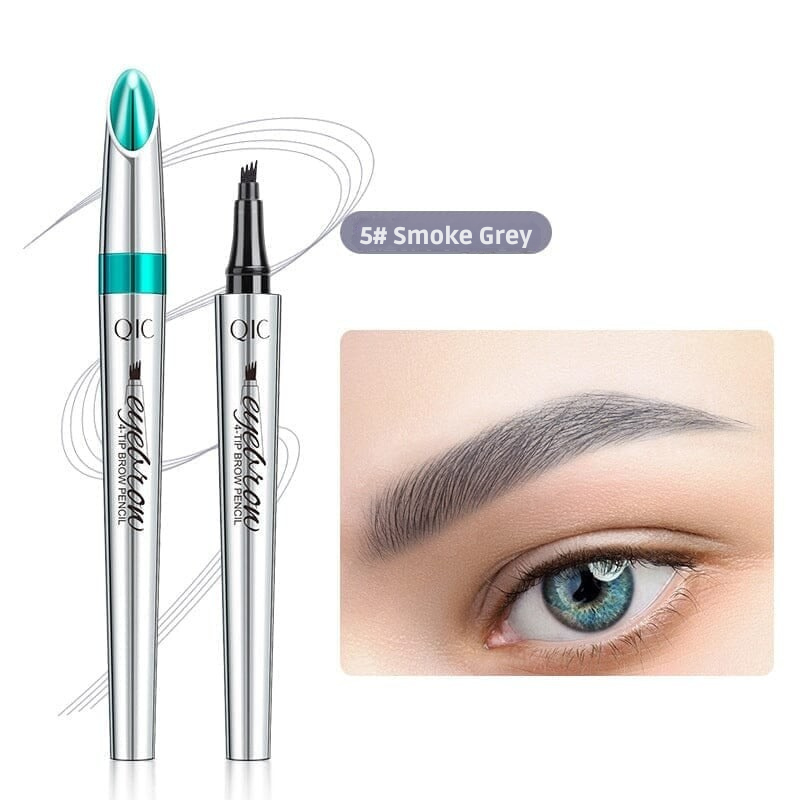 Wodoodporny ołówek do brwi microblading z 4-czopowym designem