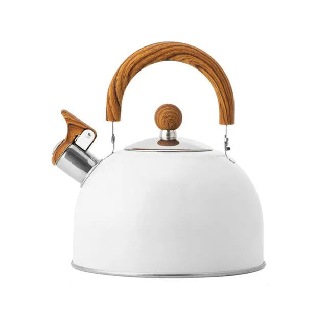 Regulowany Czajnik ze Stali Nierdzewnej z Gwizdkiem - 2.5L/3L
