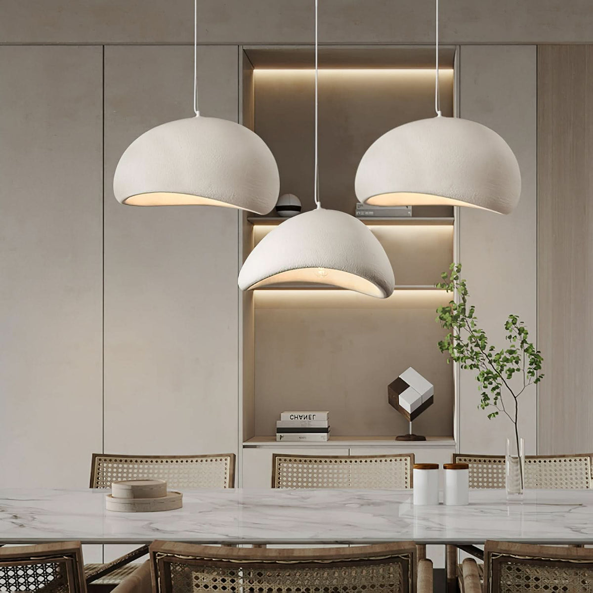 Elegancka Lampa Wisząca z Regulacją Jasności do Tworzenia Nastroju