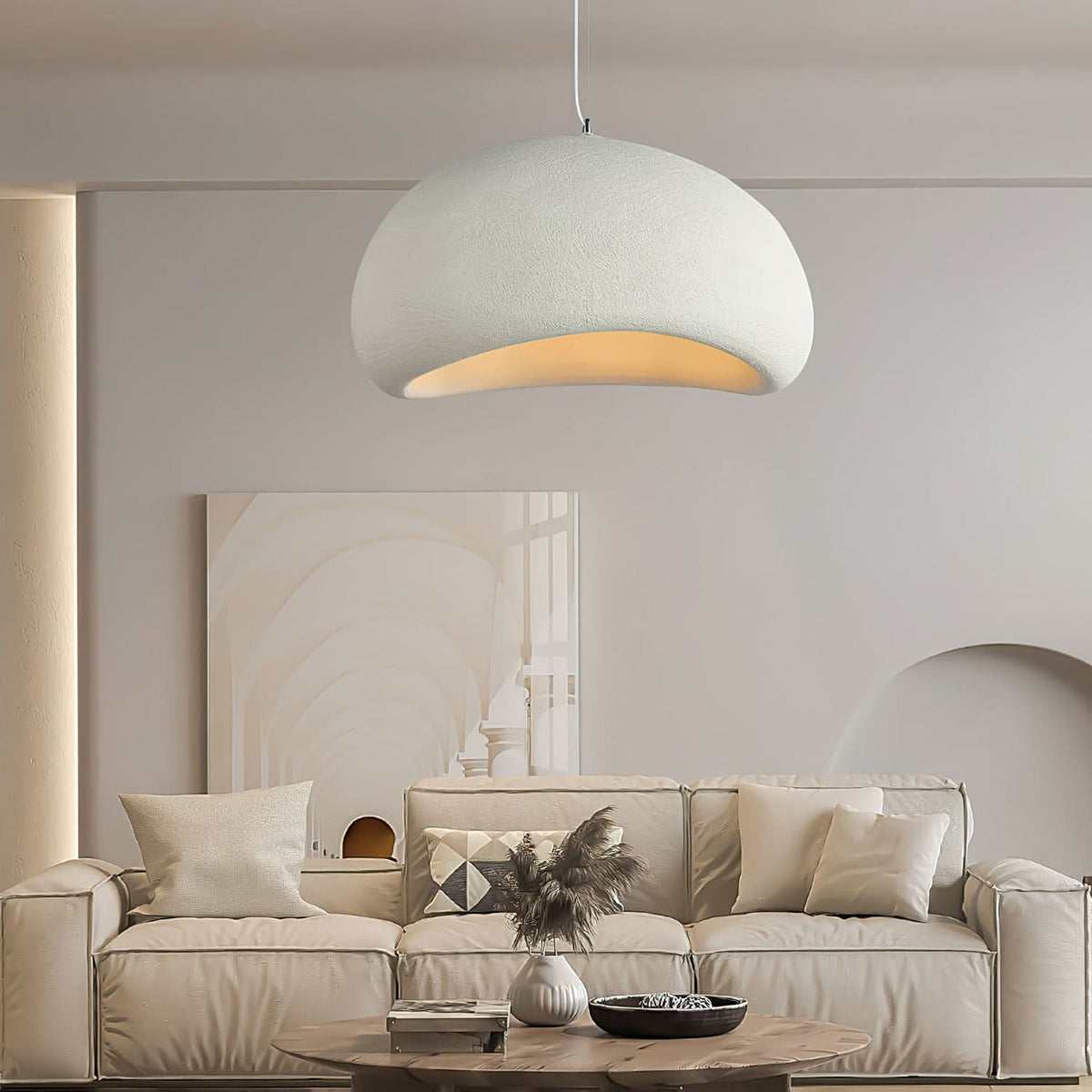 Elegancka Lampa Wisząca z Regulacją Jasności do Tworzenia Nastroju