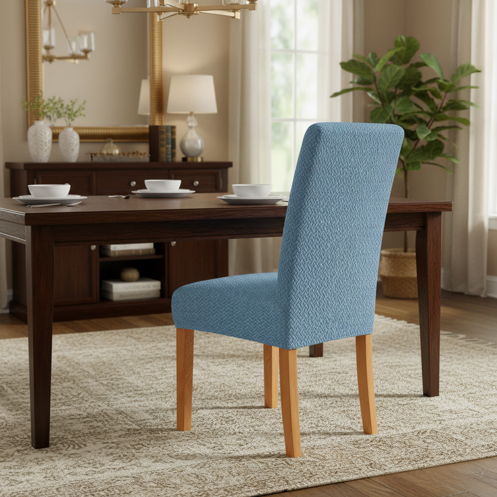 Eleganckie Pokrowce Stretch do Natychmiastowej Odnowy Krzeseł