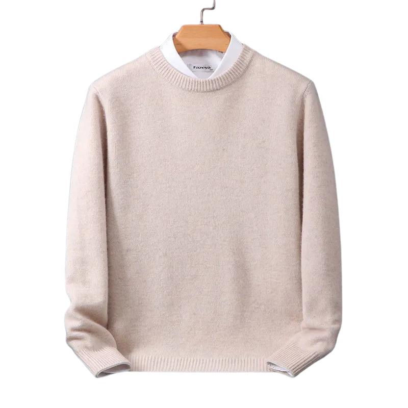 Sweter z Okrągłym Dekoltem