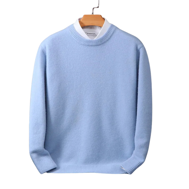 Sweter z Okrągłym Dekoltem