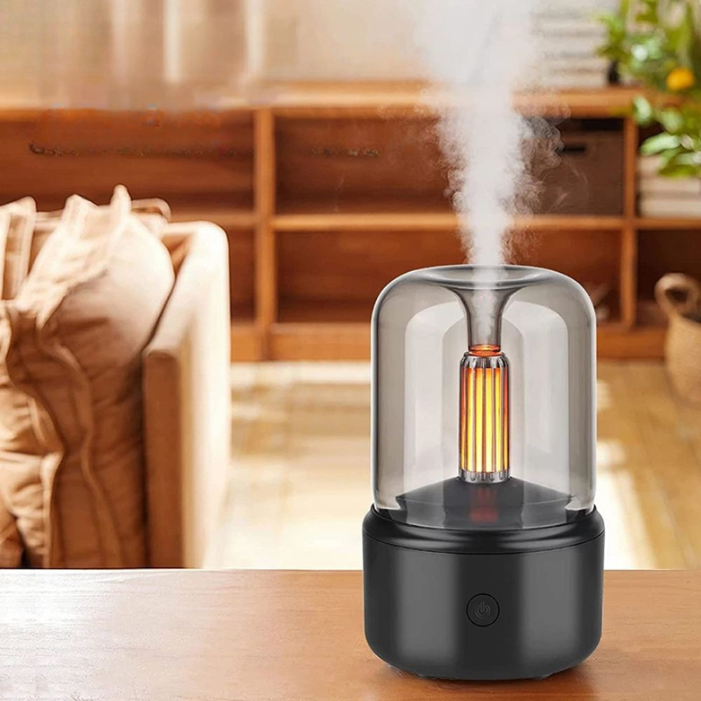 Dyfuzor olejków eterycznych i nawilżacz powietrza z lampką LED do aromaterapii