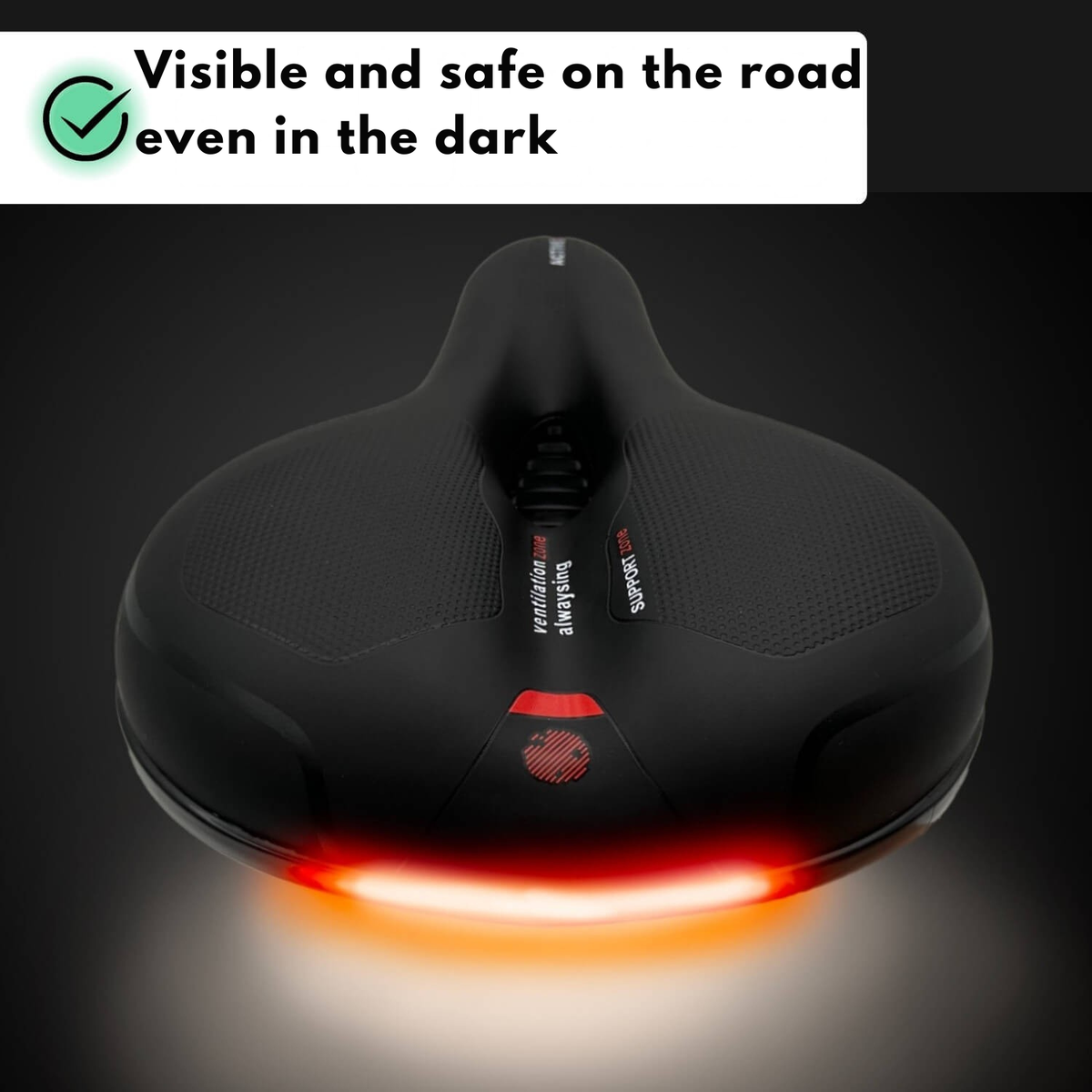 Ergonomiczne Siodełko Rowerowe | Design z Amortyzacją