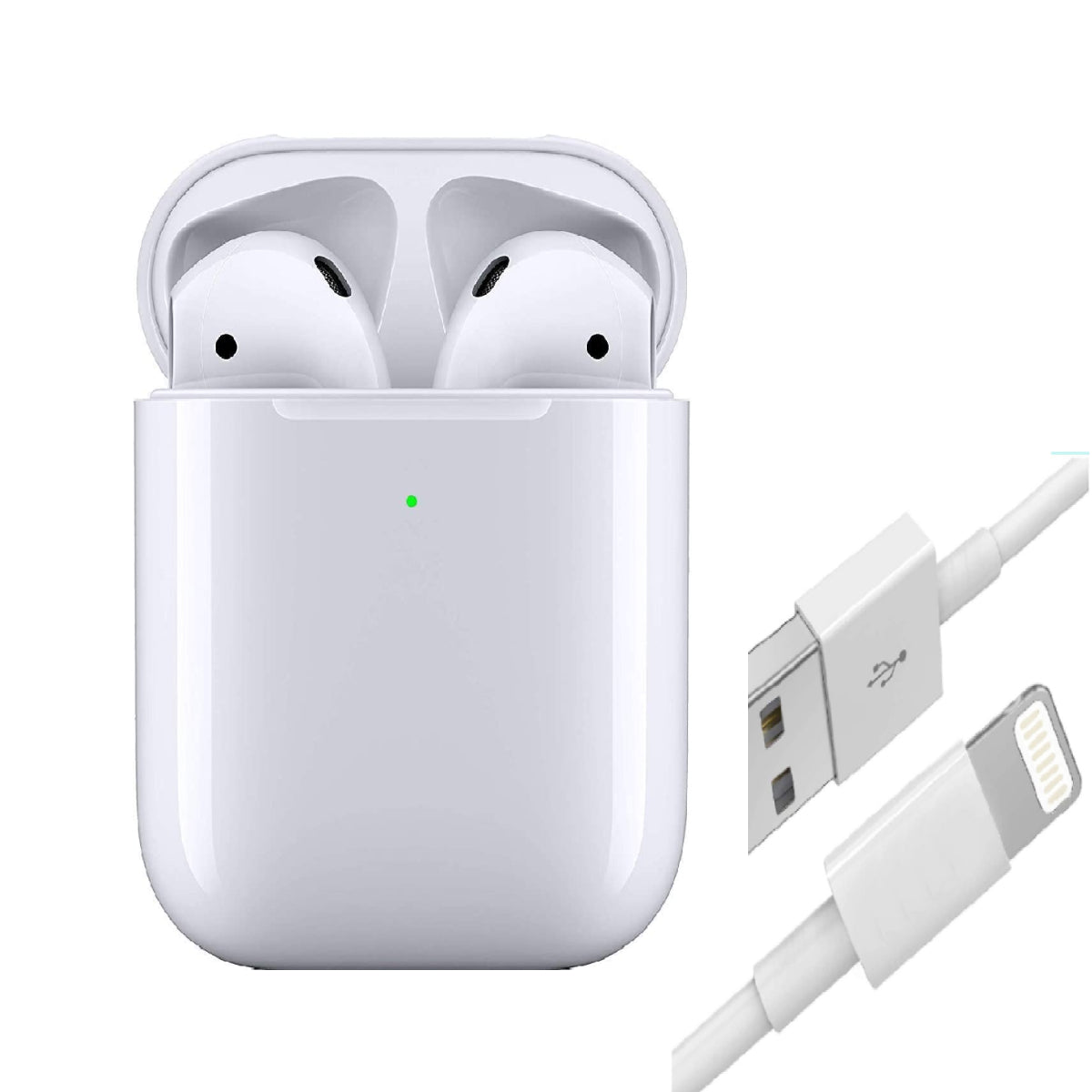Bezprzewodowe słuchawki Bluetooth douszne z etui ładującym