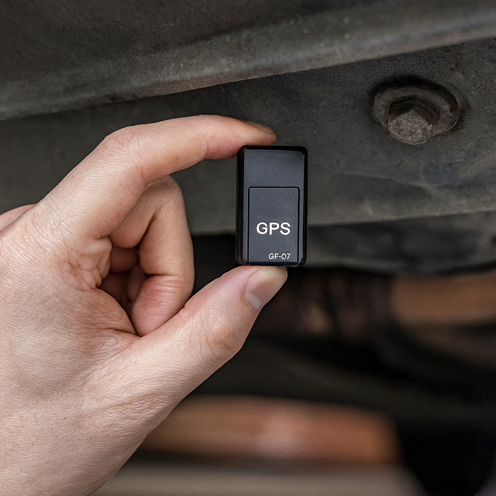 Kompaktowy Magnesowy Lokalizator GPS do Pojazdów i Bagażu