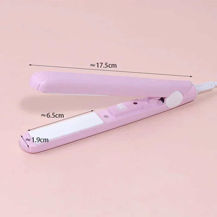 Prostownica do włosów 2-w-1 i mini lokówka z technologią ceramiczną Cera-Mic