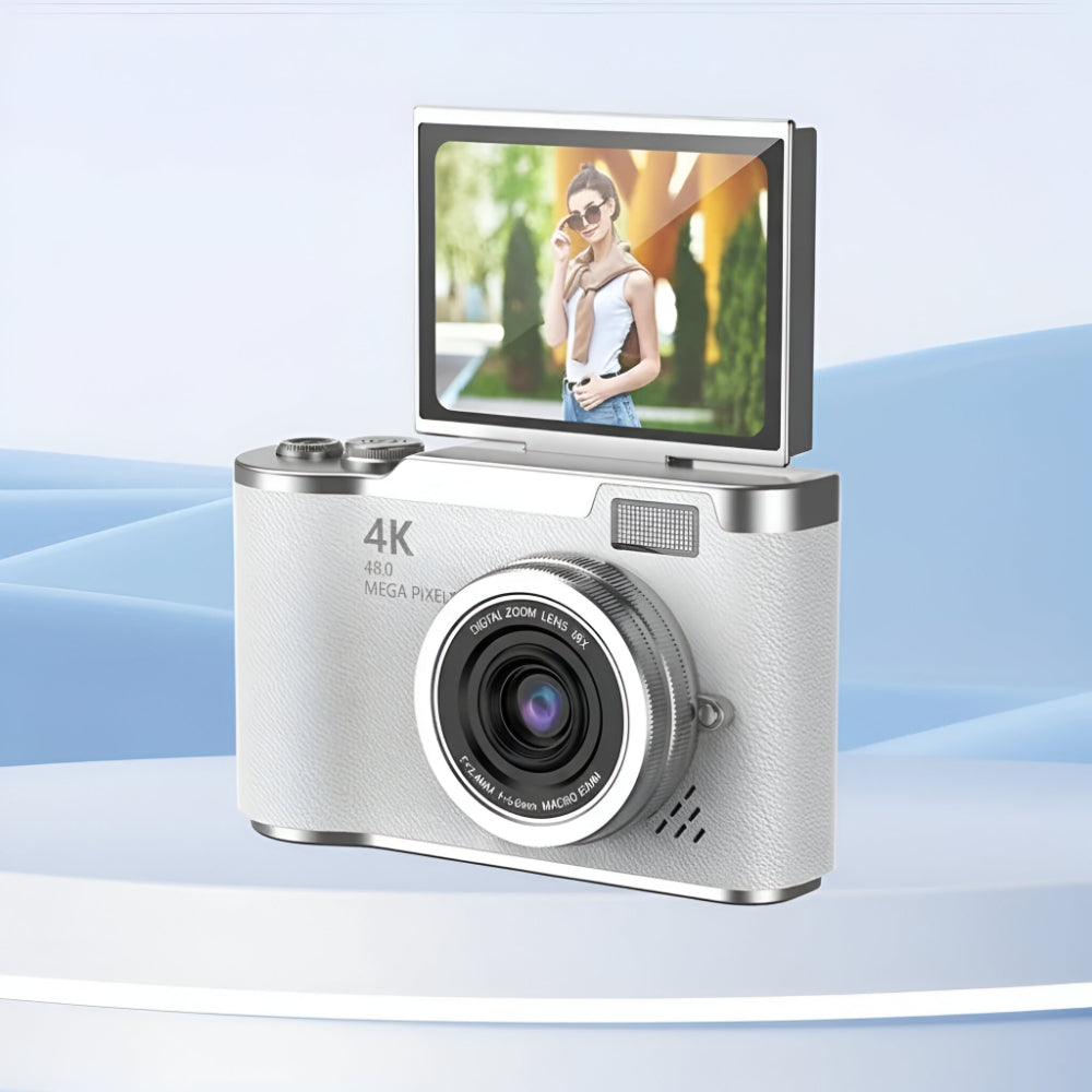 Kamera cyfrowa 4K do vlogowania z obrotowym ekranem dla dorosłych