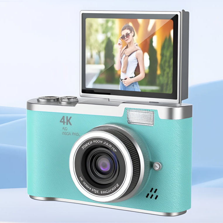 Kamera cyfrowa 4K do vlogowania z obrotowym ekranem dla dorosłych