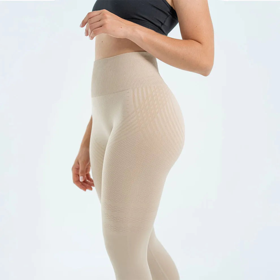Legginsy Kompresyjne z Wysokim Stanem dla Ulgi w Bólu Lipoedemowym