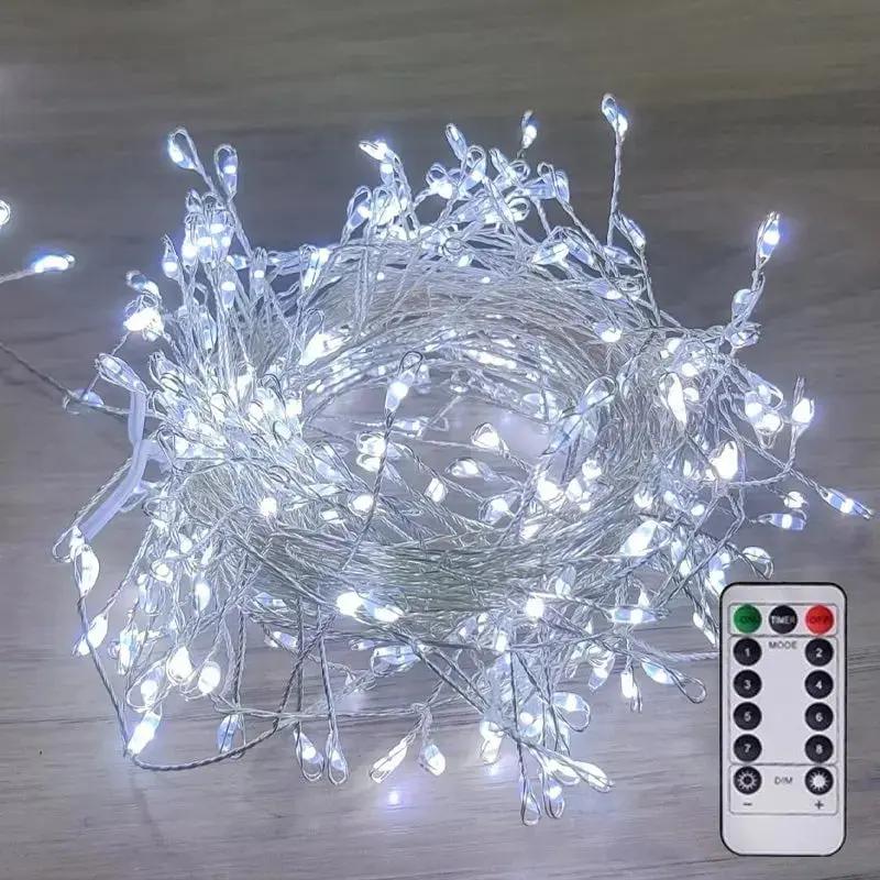 9-metrowe miedziane lampki LED