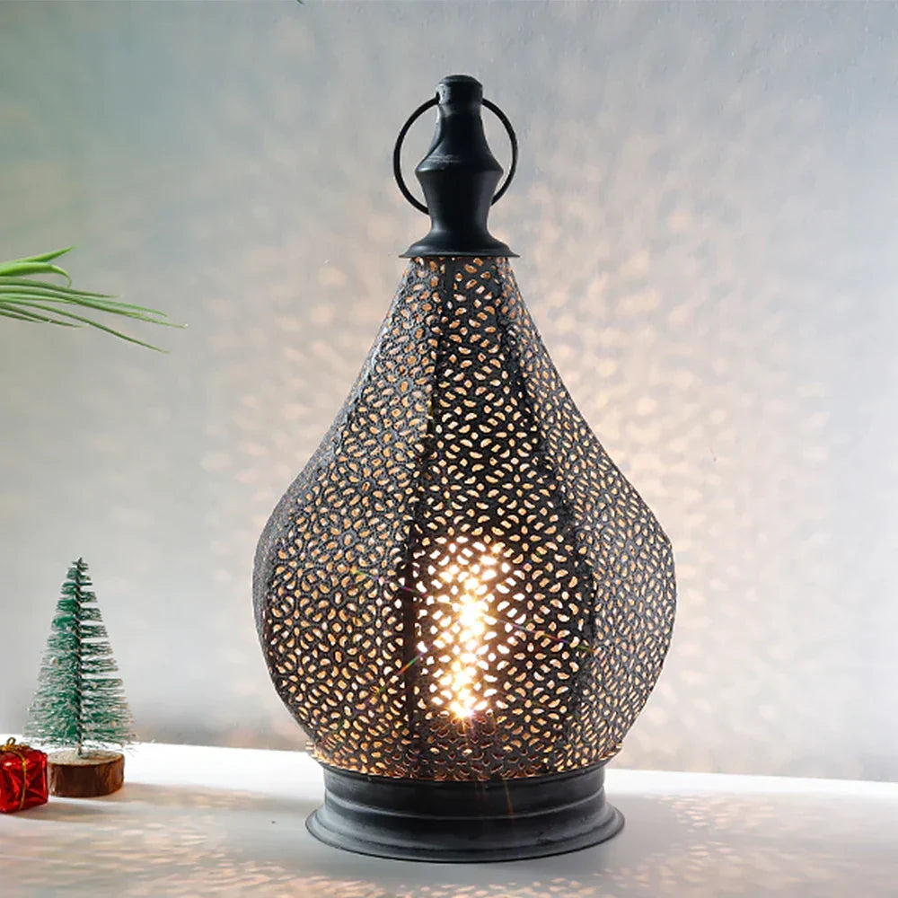 Lampa Stołowa w Marokańskim Stylu