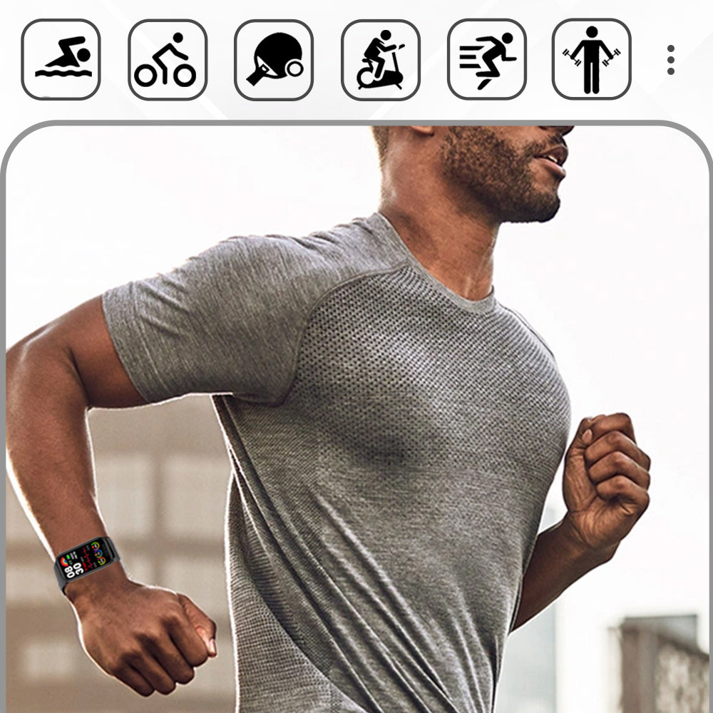 Zaawansowany Smartwatch do Monitorowania Zdrowia z Wielowymiarowymi Funkcjami