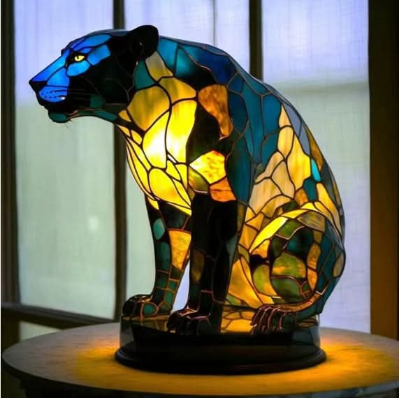 Lampa nocna w kształcie psa | Ciepłe światło | Zasilana przez USB z włącznikiem