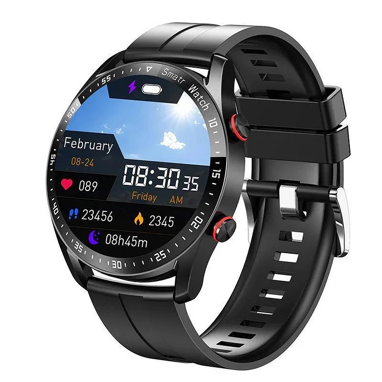 Wszechstronny Smartwatch z funkcją rozmów Bluetooth, NFC i monitorowaniem zdrowia