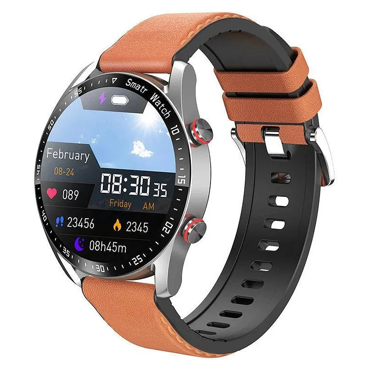 Wszechstronny Smartwatch z funkcją rozmów Bluetooth, NFC i monitorowaniem zdrowia
