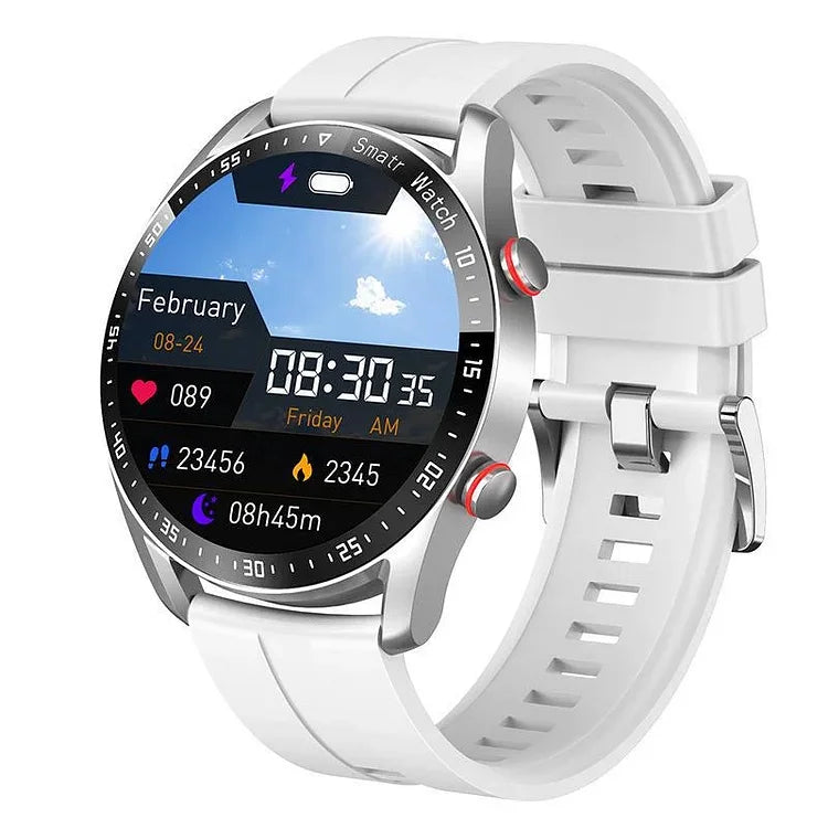 Wszechstronny Smartwatch z funkcją rozmów Bluetooth, NFC i monitorowaniem zdrowia