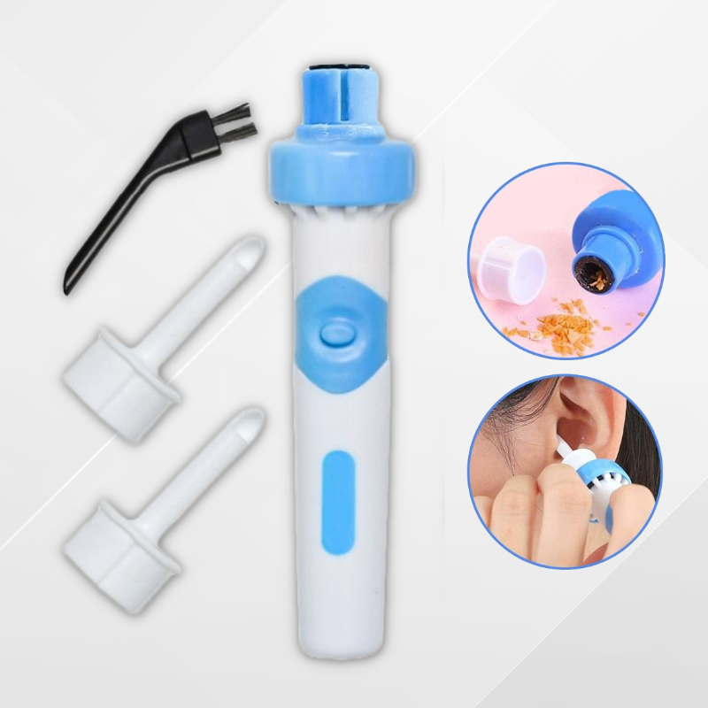Delikatny Odkurzacz do Uszu | Miękka Nasadka Silikonowa dla Bezpiecznego Użytkowania