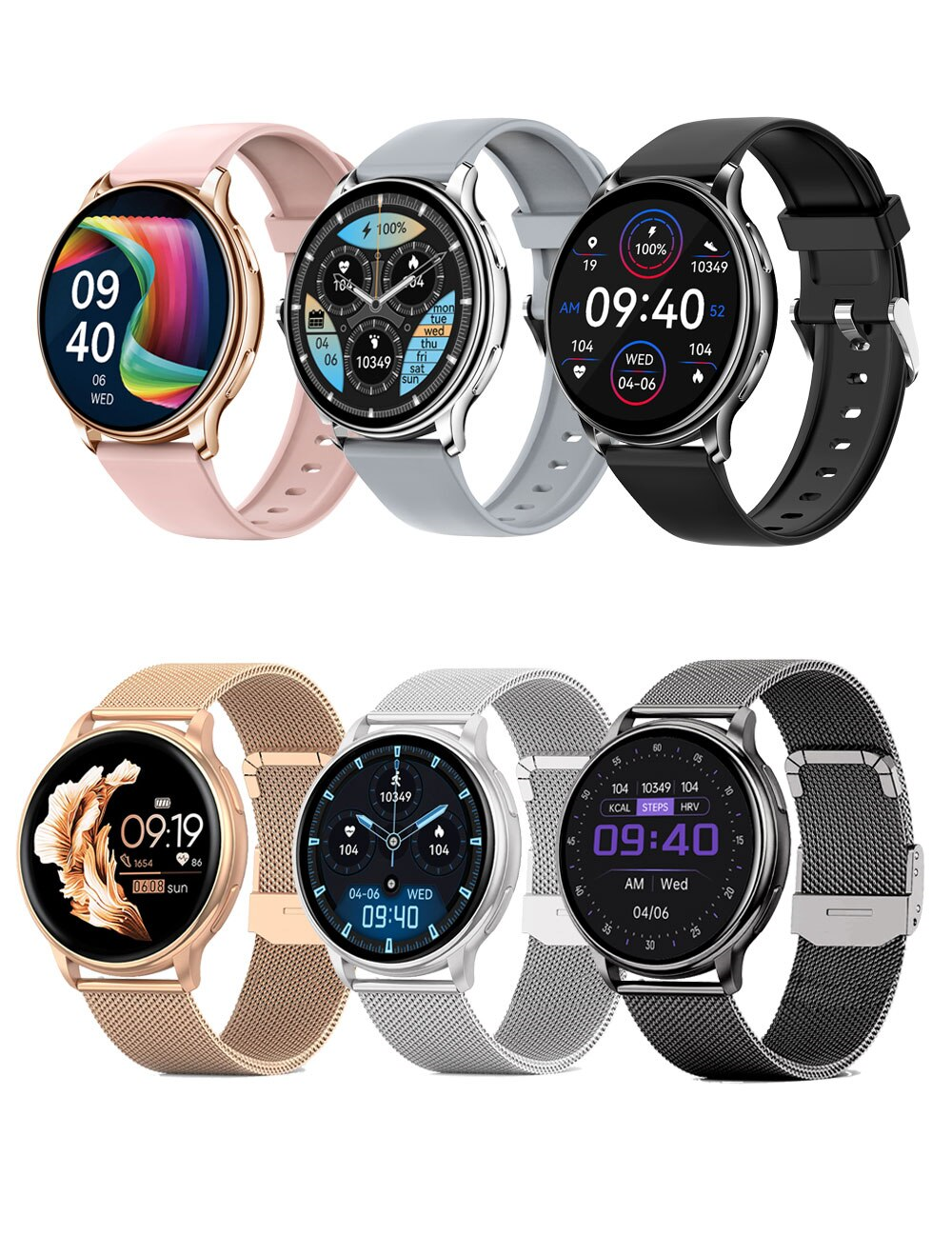 Premium Smartwatch – Zaawansowane śledzenie zdrowia z eleganckim designem