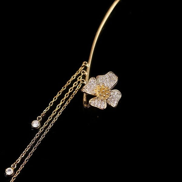 Kolczyki Statement | Motyw Motyla | Iskrzące Cyrkonie