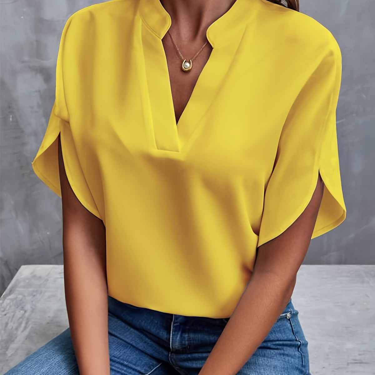 Elegancka Letnia Bluzka