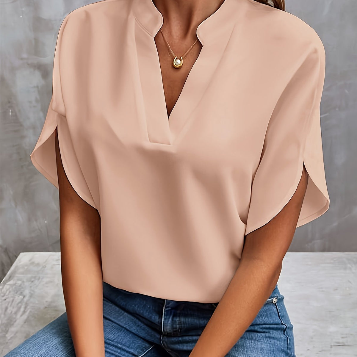 Elegancka Letnia Bluzka