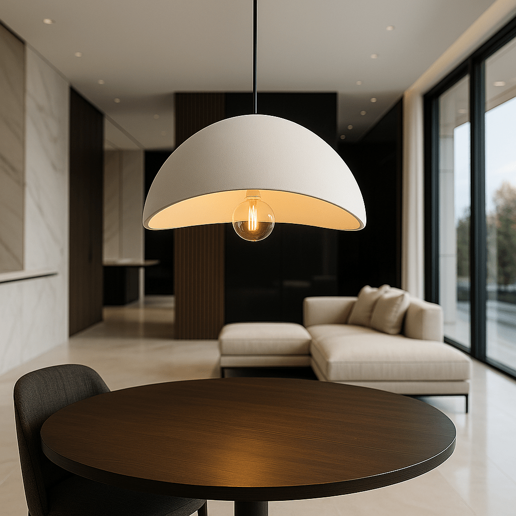 Elegancka Lampa Wisząca z Regulacją Jasności do Tworzenia Nastroju