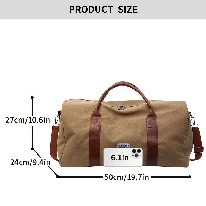 Torba podróżna duża pojemność vintage - wielofunkcyjny organizer