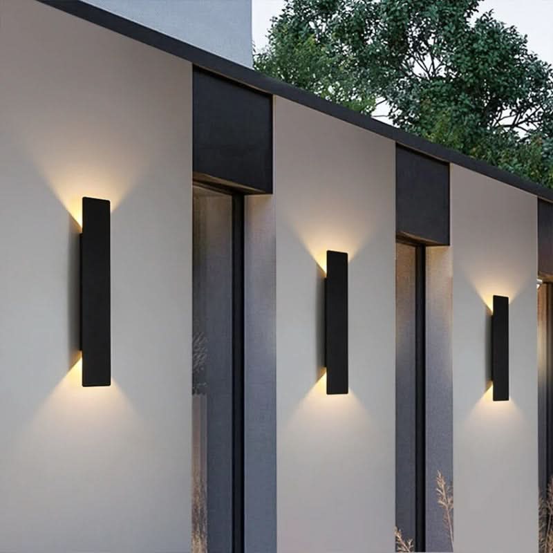 Wodoodporne Zewnętrzne Lampy Ścienne - Eleganckie Oświetlenie Zewnętrzne